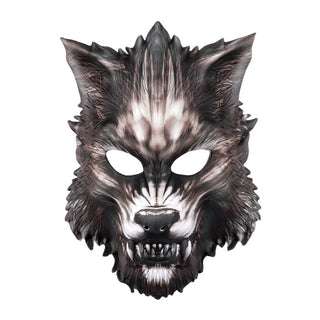 Animal Mask 3D Realistic Half Face Mask – Perfect for Halloween, Cosplay & Parties!