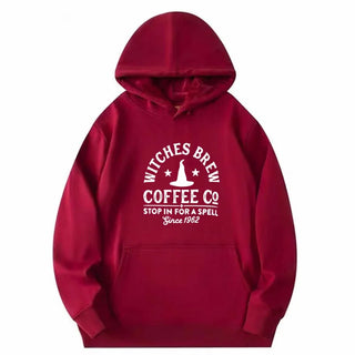 Witches Brew Coffee Co. Hoodie – Women’s Casual Fit Autumn/Winter Pullover