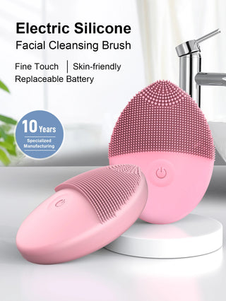 Electric Silicone Facial Cleanser