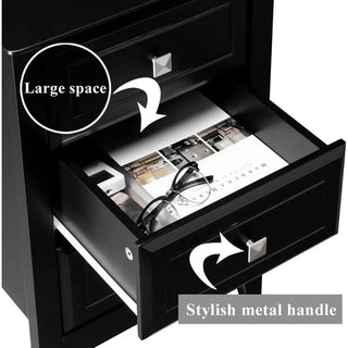 Ameriwood 3-Drawer Nightstand Set