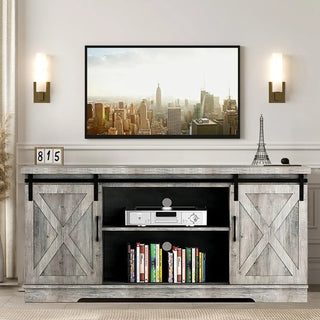 Farmhouse 65 Inch TV Entertainment Center