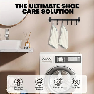 Reusable Washing Machine Shoe Cleaning Bag – Protect & Refresh Your Sneakers with Ease