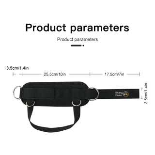 1PC Padded Ankle Strap for Cable Machines – Adjustable Double D-Ring Fitness Cuff for Glute & Leg Workouts