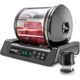 STX Chef’s Elite 15-Minute Meat & Vegetable Vacuum Tumbler Marinator – Includes Free Meat Tenderizer