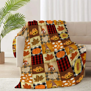 Halloween/Fall Throw Blanket