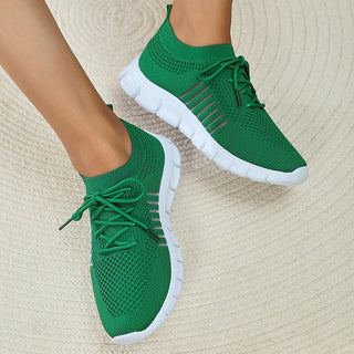 Rimocy Breeze  Mesh Breathable Soft Sole Sneakers For Women