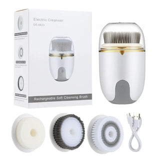 3-in-1 Ultrasonic Facial Cleaner