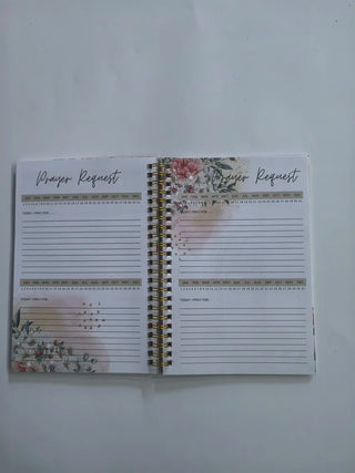 24-Week Prayer Journal for Women – Guided Scripture Devotional & Faith Reflection Notebook