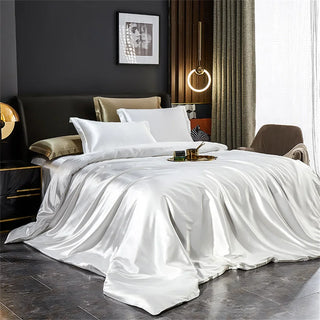 Luxury Satin Slik Duvet Cover Bedding Set