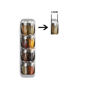 OMIG 8 Grid Spice Rack Cupboard Organizer