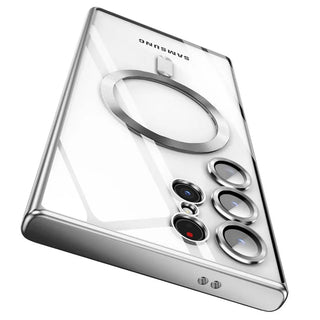 Magsafe Magnetic Plated Transparent Samsung Galaxy Case