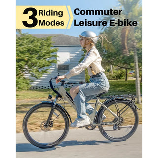 26" Electric Bike for Adults, UL 2849 Certified,