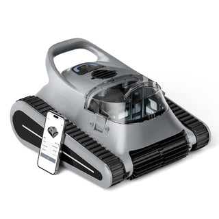 Seauto Crab Pro Cordless Robotic Pool Cleaner -Automatic Pool Vacuum for In-Ground Pools up to 2000 sq ft with Smart Navigation & Powerful Suction