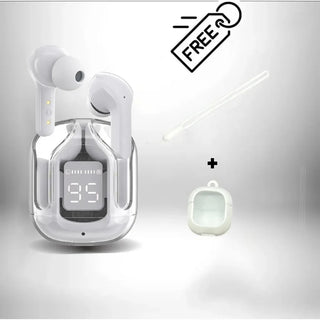 DIXSG T2 TWS Gaming Earbuds, Bluetooth 5.3 Wireless Earphones with Charging Case, Mic, Noise Reduction, HiFi Stereo Sound, Protective Case & Lanyard