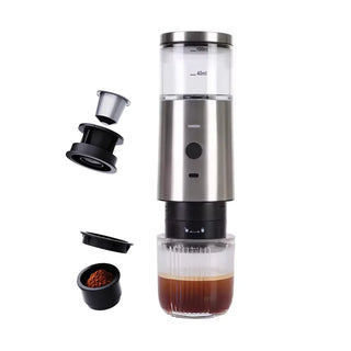 Mini Portable Smart Automatic Espresso Coffee Capsule maker