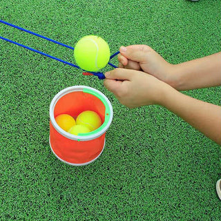 Teamwork Game Pull Rope Track – Collaborative Ball Catch & Dribble Challenge for Team Building, Parent-Child Interaction, and Outdoor Play