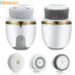 3-in-1 Ultrasonic Facial Cleaner