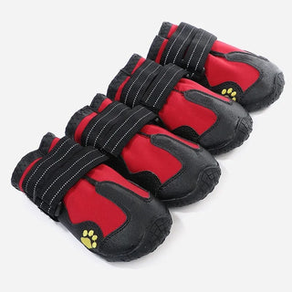 4pcs/set Reflective, Anti-slip Dog Booties