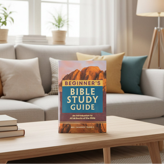 Beginner’s Bible Study Guide Notebook - Scripture Journal with Devotional Reading Plan & Notes