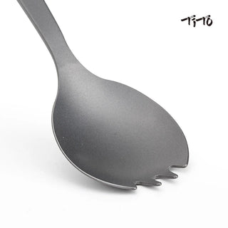 TiTo 2-in-1 Titanium Spork – The Ultimate Outdoor Dining Tool