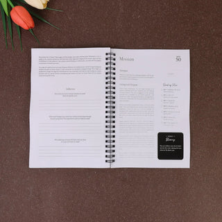 52-Week Bible Study Planner Notebook – Guided Scripture Reading, Prayer & Faith Growth Journal