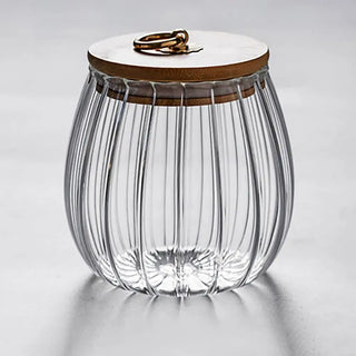 Glass Spice and Herb Storage Jar