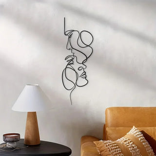 Facial Line Wall Decor