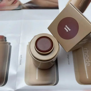 Pocket Blush Lip & Cheek Hydrating Stick, Cream Blush Balm for Natural Color, Easy-Apply Full Size Makeup Stick for Cheeks and Lips