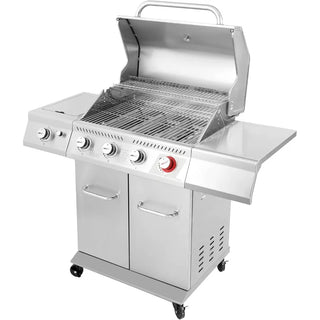 GA4402S 4-Burner Propane Gas Grill with Side Burner