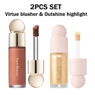 Soft Pinch Liquid Blush, Lightweight Silky Liquid Blush with Smooth Glide-On Application, Long-Lasting Matte & Dewy Finish Options for Natural Flush Makeup