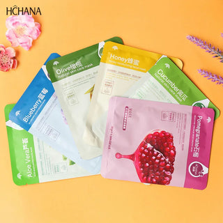 Fresh Fruits Botanical Facial Sheet Mask Set (30-Piece Pack)