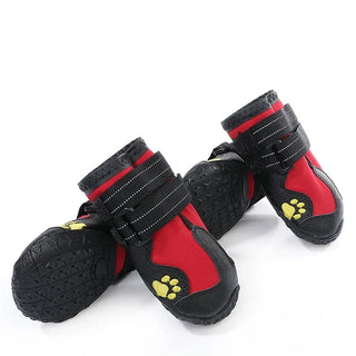 4pcs/set Reflective, Anti-slip Dog Booties