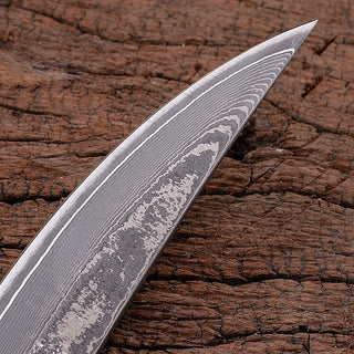 XUANTENG Damascus Steel Steak Knife – Handcrafted Precision for Every Meal
