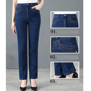 Loose Straight leg Casual Denim Jeans