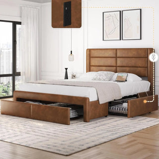 TechLuxe Storage Bed