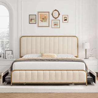 Velvra Storage Bed