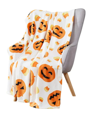 Halloween/Fall Throw Blanket