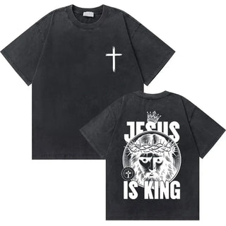 Christian Wear Oversized Washed T-Shirts
