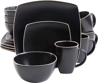 Gibson Soho Lounge Dinnerware Set, Service for 4 (16pcs)