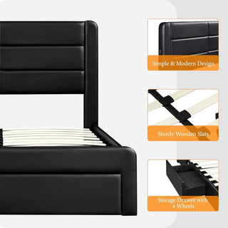 TechLuxe Storage Bed