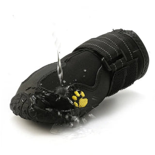 4pcs/set Reflective, Anti-slip Dog Booties