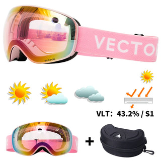 VECTOR OTG Ski Snowboard Goggles