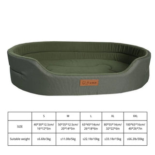 Waterproof Orthopedic Foam Dog Bed