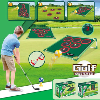 Kids Golf Chipping Game Mat Set – Fun Interactive Outdoor Play for Families