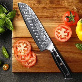 TURWHO 7" Japanese Style Santoku Knife