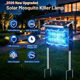 4500V Solar Bug Zapper 2100 sq.ft coverage