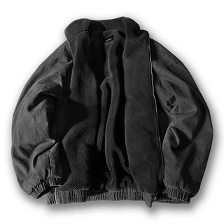 Vintage Polar Fleece Jacket – Men’s Thick Winter Warm Coat