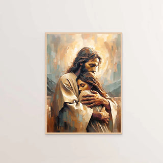 Faith-Inspired Shepherd Canvas Wall Art – Inspirational Christian Decor