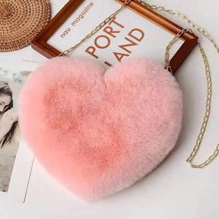 Love Plush Heart-Shaped Bag