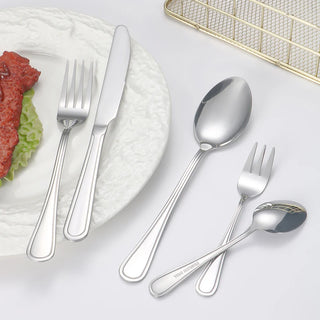 16/24/30pcs Stainless steel cutlery set